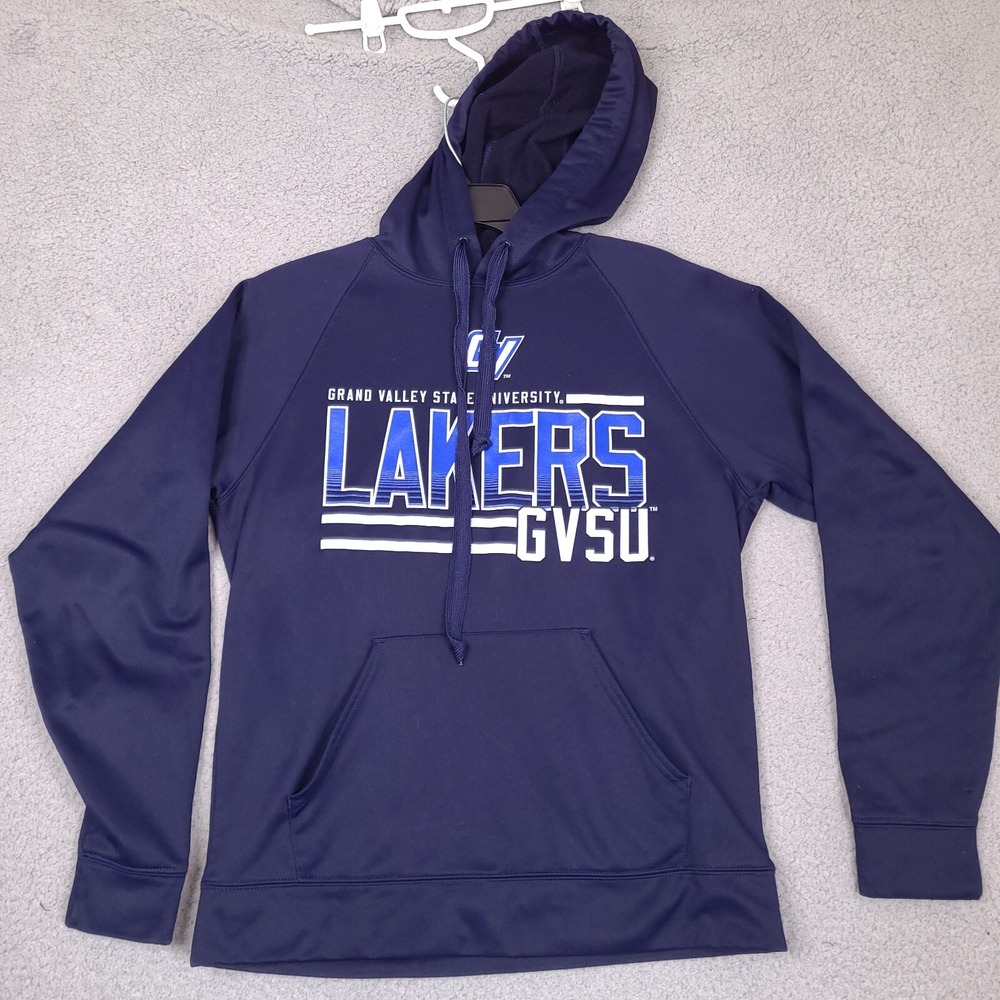 Grand Valley State University Lakers GVSU Hoodie Mens Medium College Sweatshirt